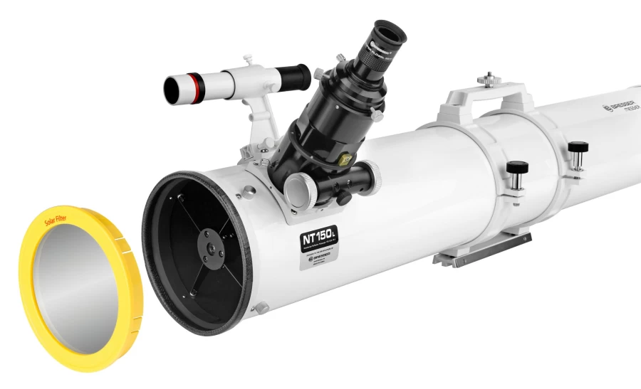 Bresser Messier NT-150L 1200mm Hexafoc EXOS-2 GoTo Refractor Telescope for Astronomy