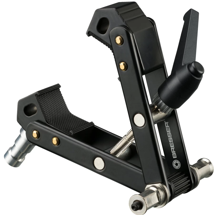 Bresser BR-SC021 Heavy-Duty Multi Clamp - 12kg Load Capacity, Versatile Mounting Solution for Cameras & Equipment