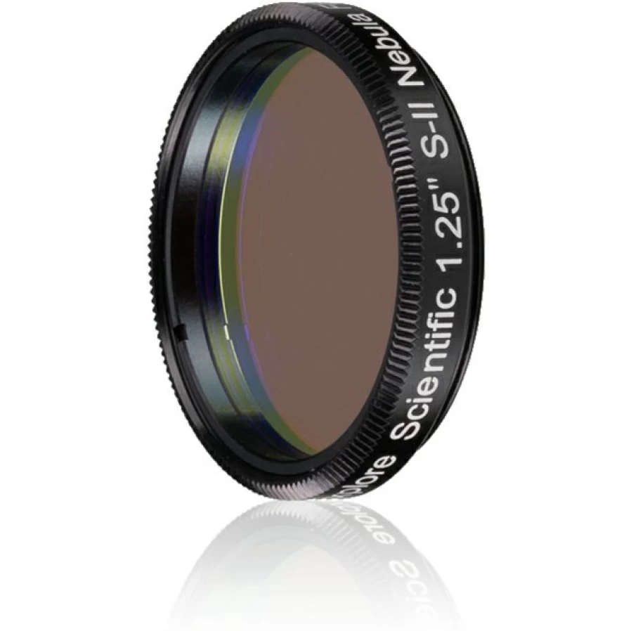Bresser 1.25" S-II Nebula Filter 12nm Narrowband for Astrophotography and Telescope Viewing