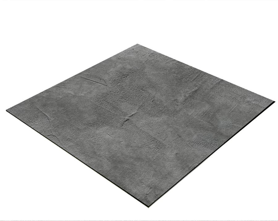 Bresser 60x60cm Dark Grey Concrete Look Flat Lay Background for Tabletop Photography - Premium Textured Photo Backdrop