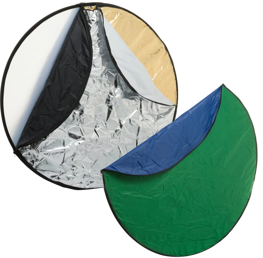 Bresser Br-Tr2 80cm Foldable Photo Reflector, Diffuser, and Background for Professional Photography