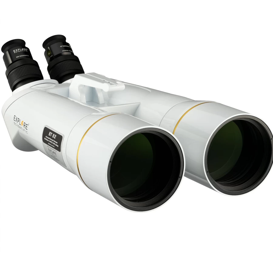 Bresser BT-82 SF Giant Binoculars with 62° Wide Angle Eyepieces 20mm for Astronomy Exploration