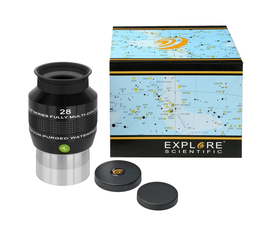 Bresser 28mm 68° Ar Eyepiece (2") for Telescopes - High Quality Astronomy Accessory
