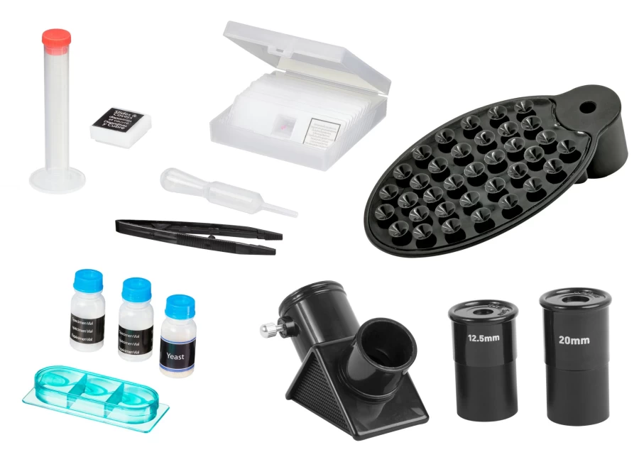 Bresser National Geographic Telescope and Microscope Science Kit for Kids and Adults