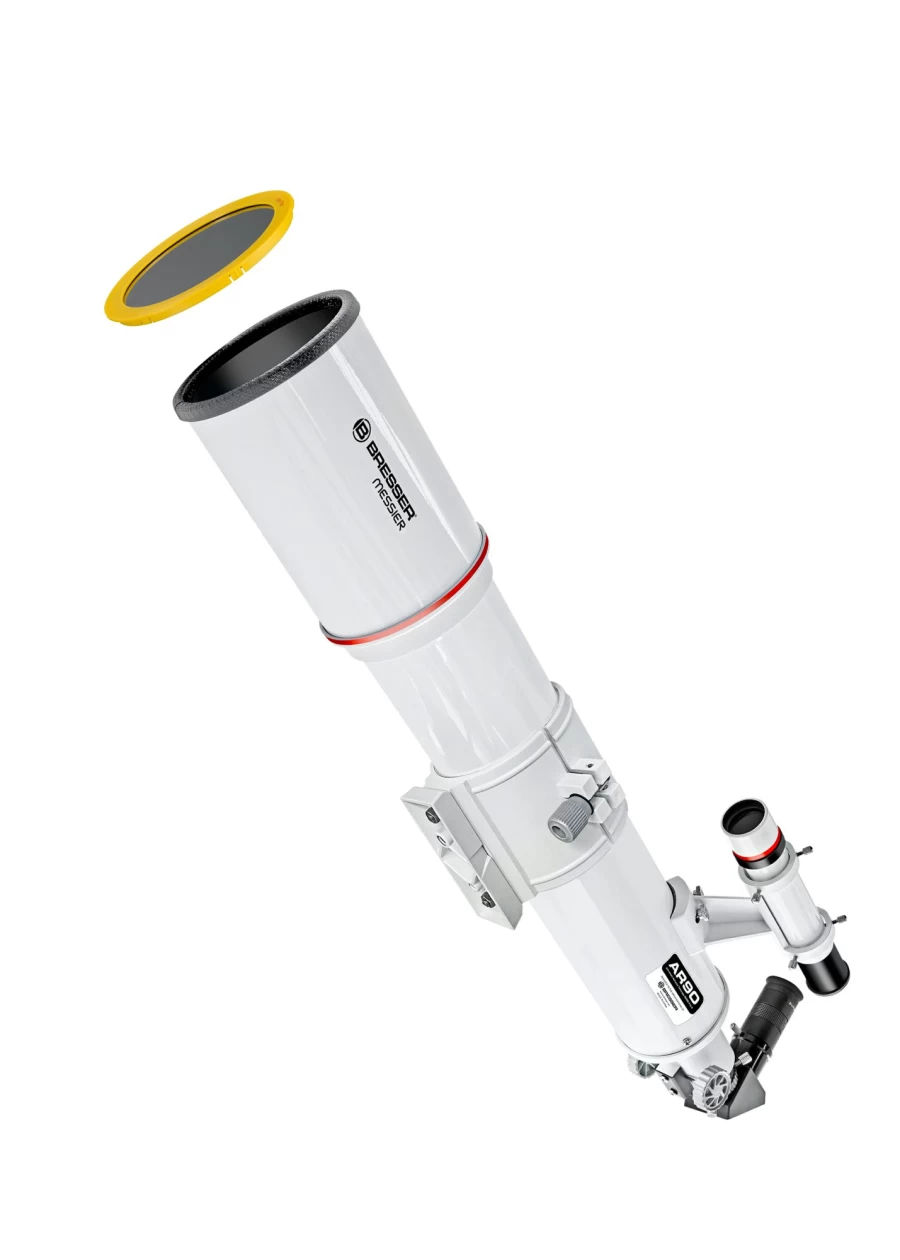 Bresser AR-90S/500 Messier Refractor Telescope Optical Tube Assembly for Astronomy