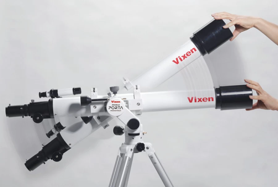 Bresser Porta A70Lf Compact Refractor Telescope Complete Set with Mobile Adapter