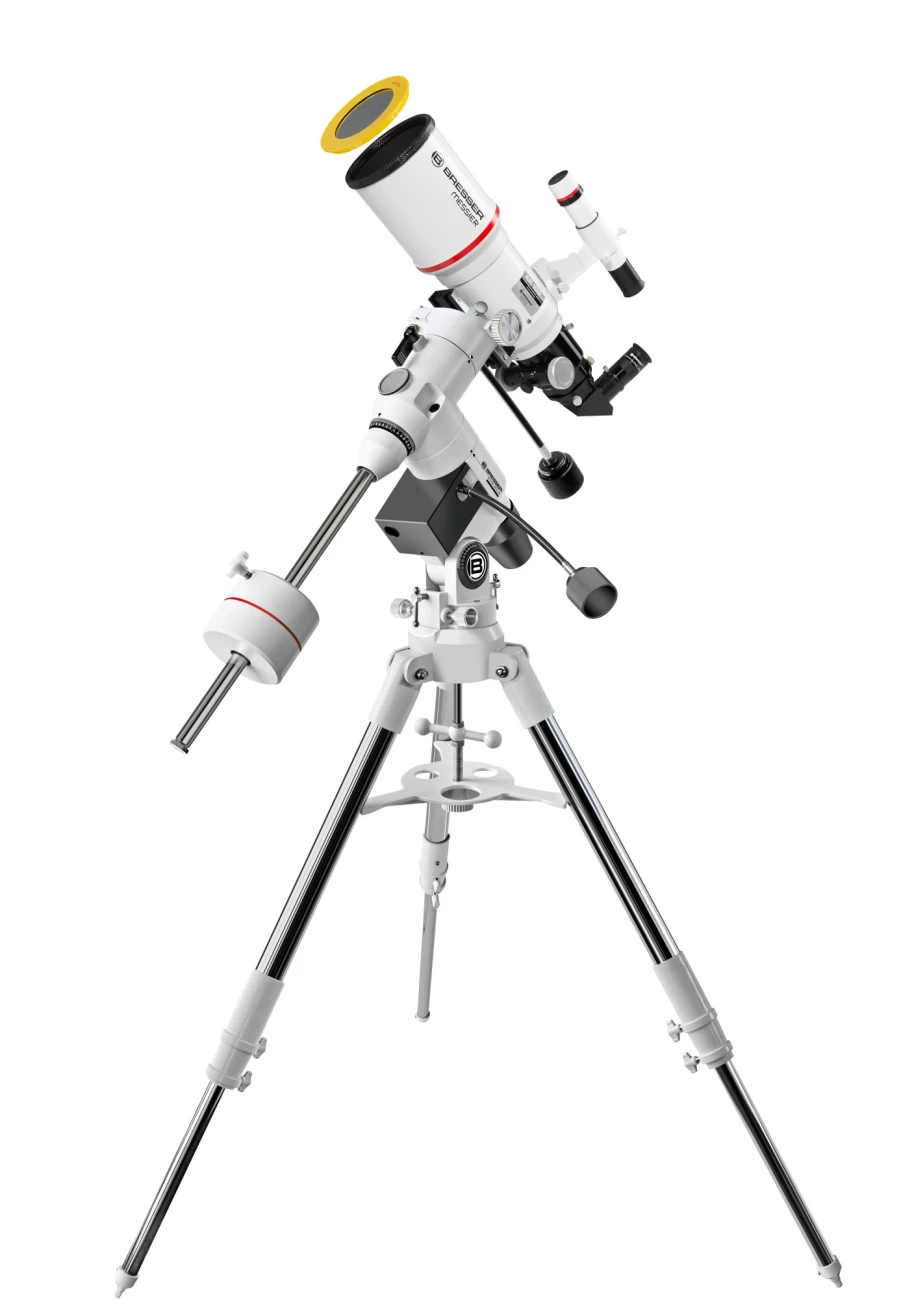 Bresser Messier AR-102Xs/460 Refractor Telescope with EXOS-2 EQ5 Mount for Astronomy