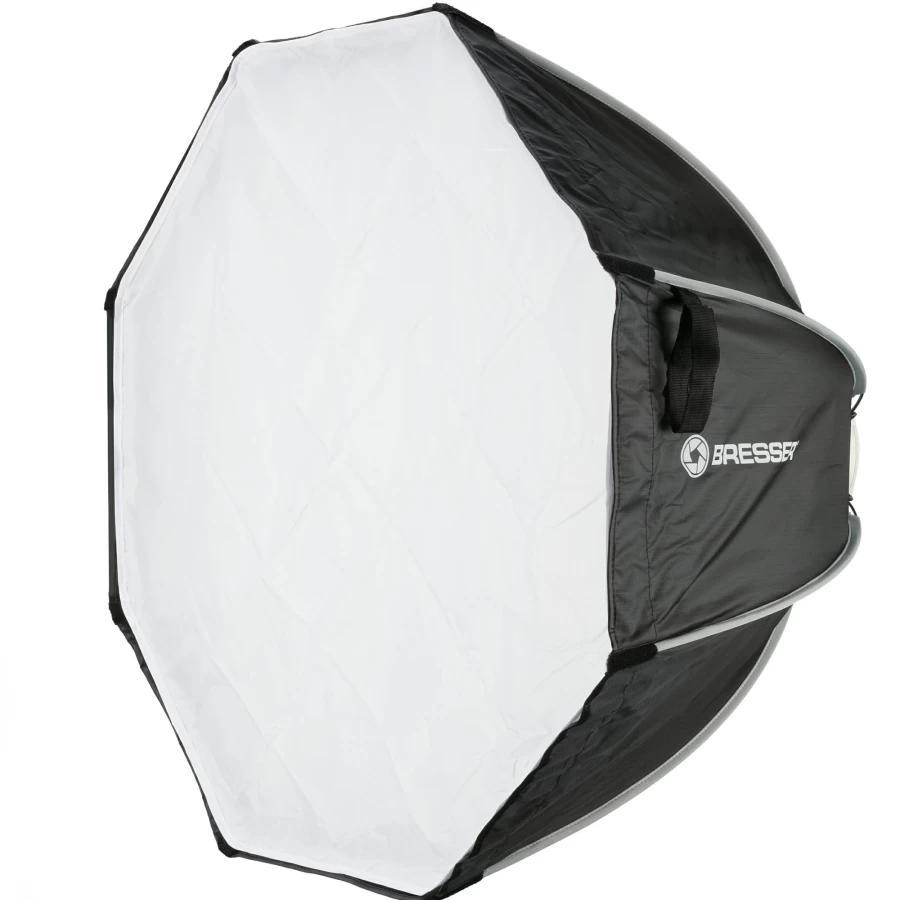 Bresser Super Quick Octabox 120cm Bowens Mount Softbox for Professional Photography Lighting