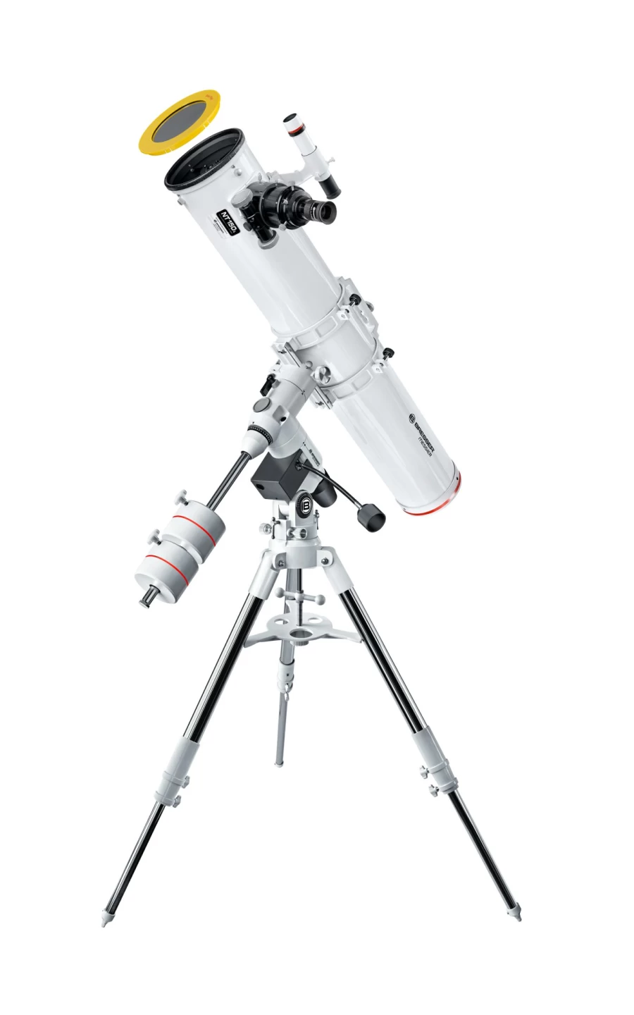 Bresser Messier NT-150L 1200mm Hexafoc Reflector Telescope with EXOS-2 EQ5 Mount for Astronomy