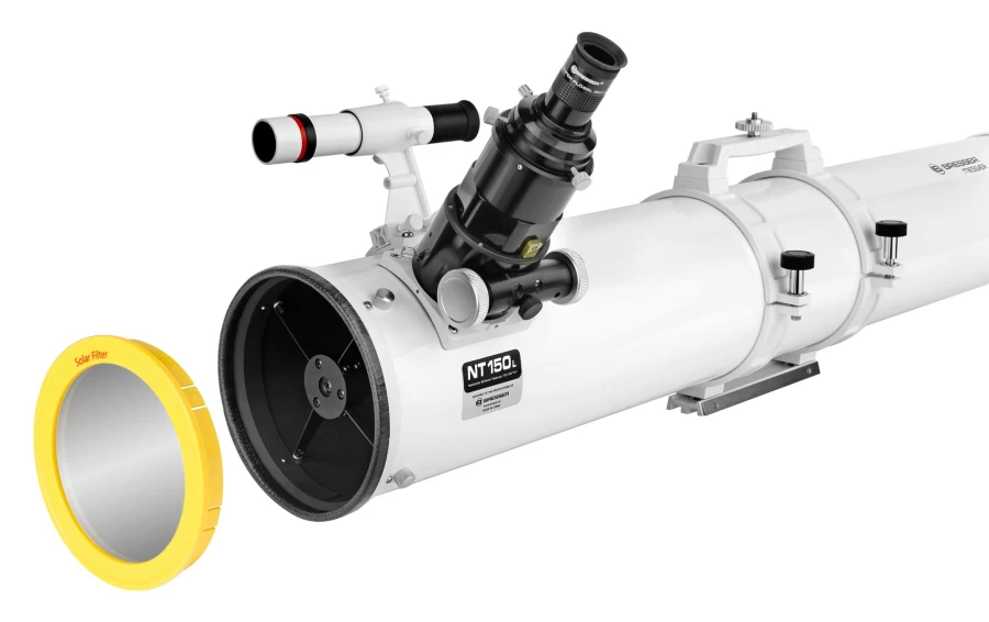 Bresser Messier NT-150L 1200mm Hexafoc Reflector Telescope with EXOS-2 EQ5 Mount for Astronomy