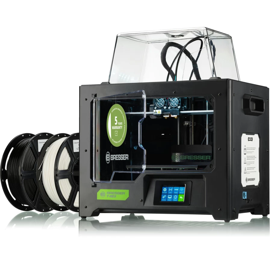 Bresser T-Rex WiFi 3D Printer with Dual Extruder for High-Quality Printing