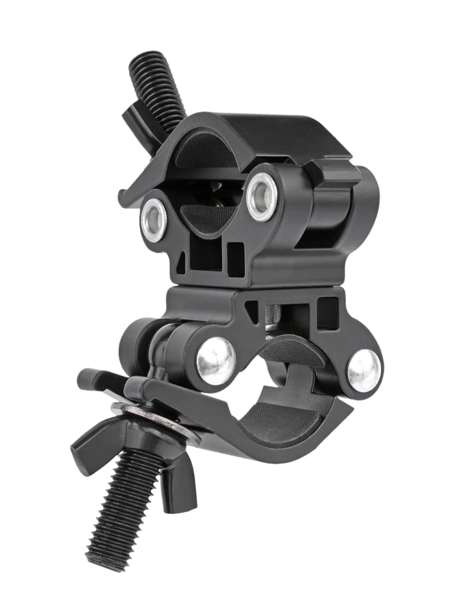 Bresser JM-34 35mm Double Pipe Clamp for Secure Mounting - Heavy Duty Bracket for Telescopes and Optical Equipment