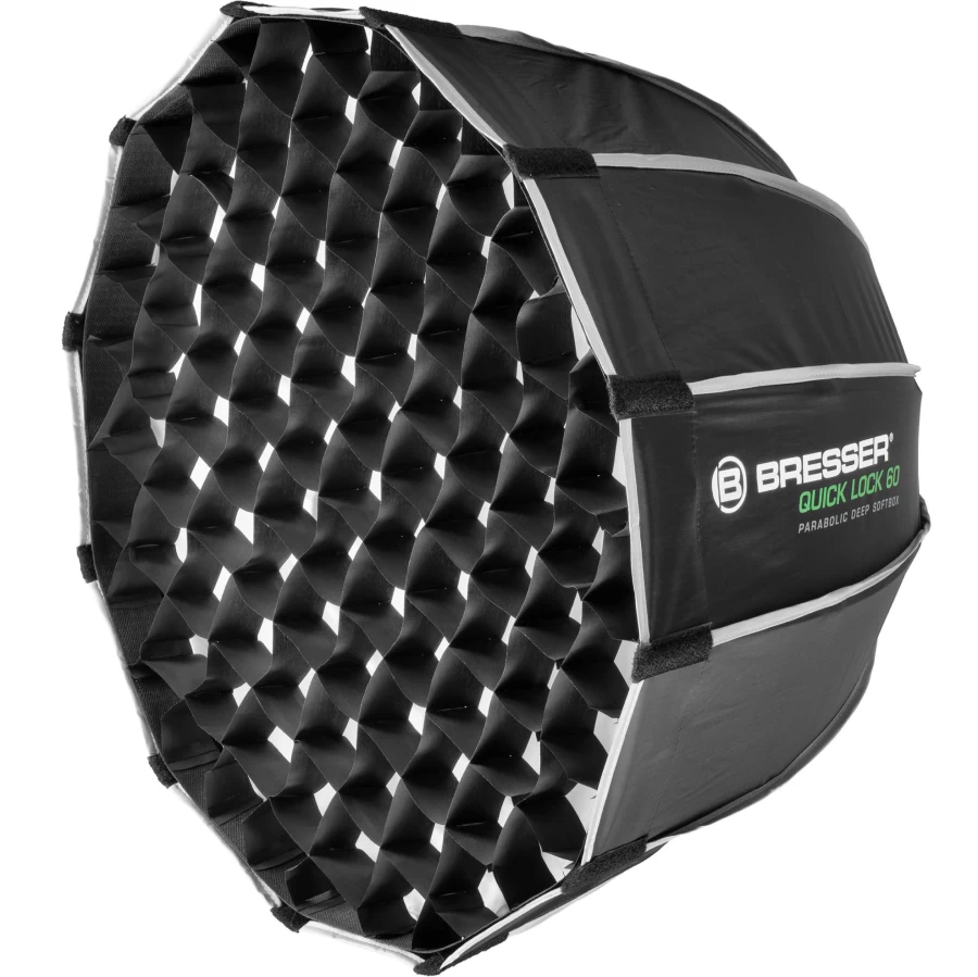 Bresser 60cm Quick Lock Deep Parabolic Softbox for Professional Photography Lighting